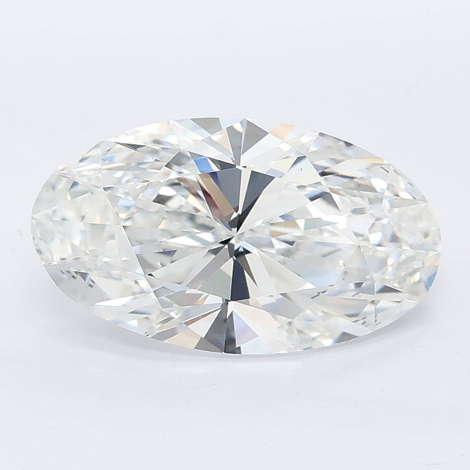 3.00 carat moval lab grown diamond E color VVS2 clarity
