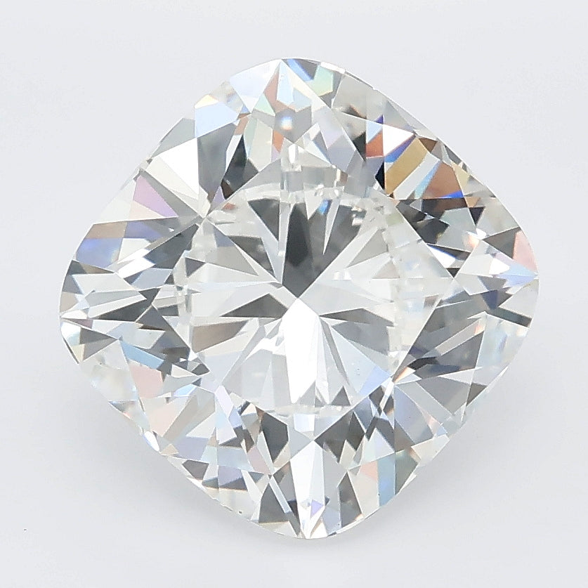 4.52 carat cushion lab grown diamond E color VS1 clarity