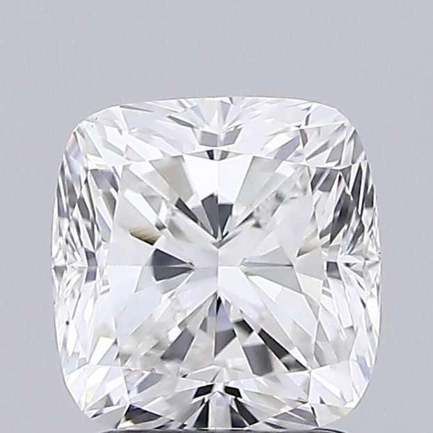 2.00 carat cushion lab grown diamond F color VS2 clarity