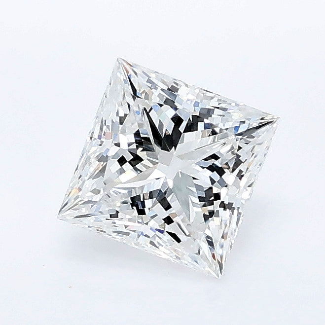 1.06 carat princess lab grown diamond D color VVS2 clarity