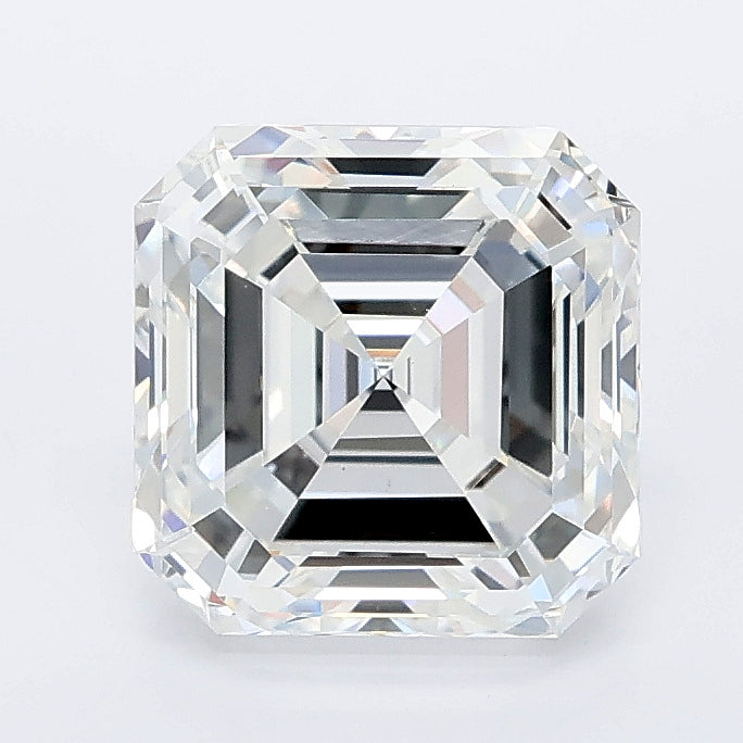 2.55 carat asscher lab grown diamond E color VS1 clarity