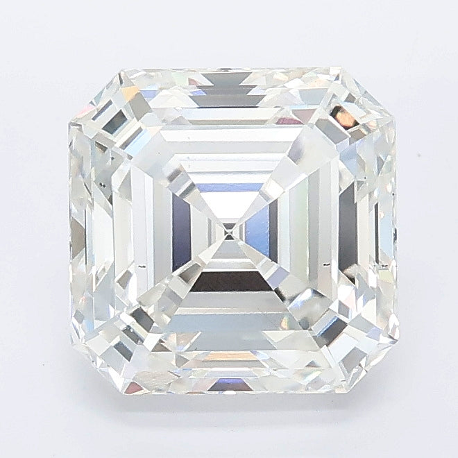 2.51 carat asscher lab grown diamond F color VS2 clarity
