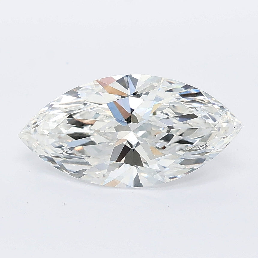 1.51 carat marquise lab grown diamond F color VVS2 clarity