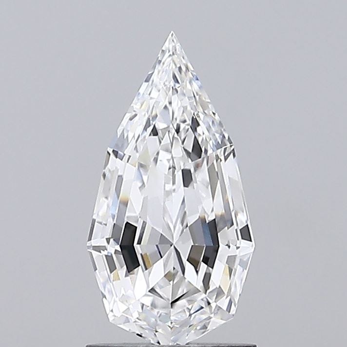 1.73 carat pear lab grown diamond E color VVS2 clarity