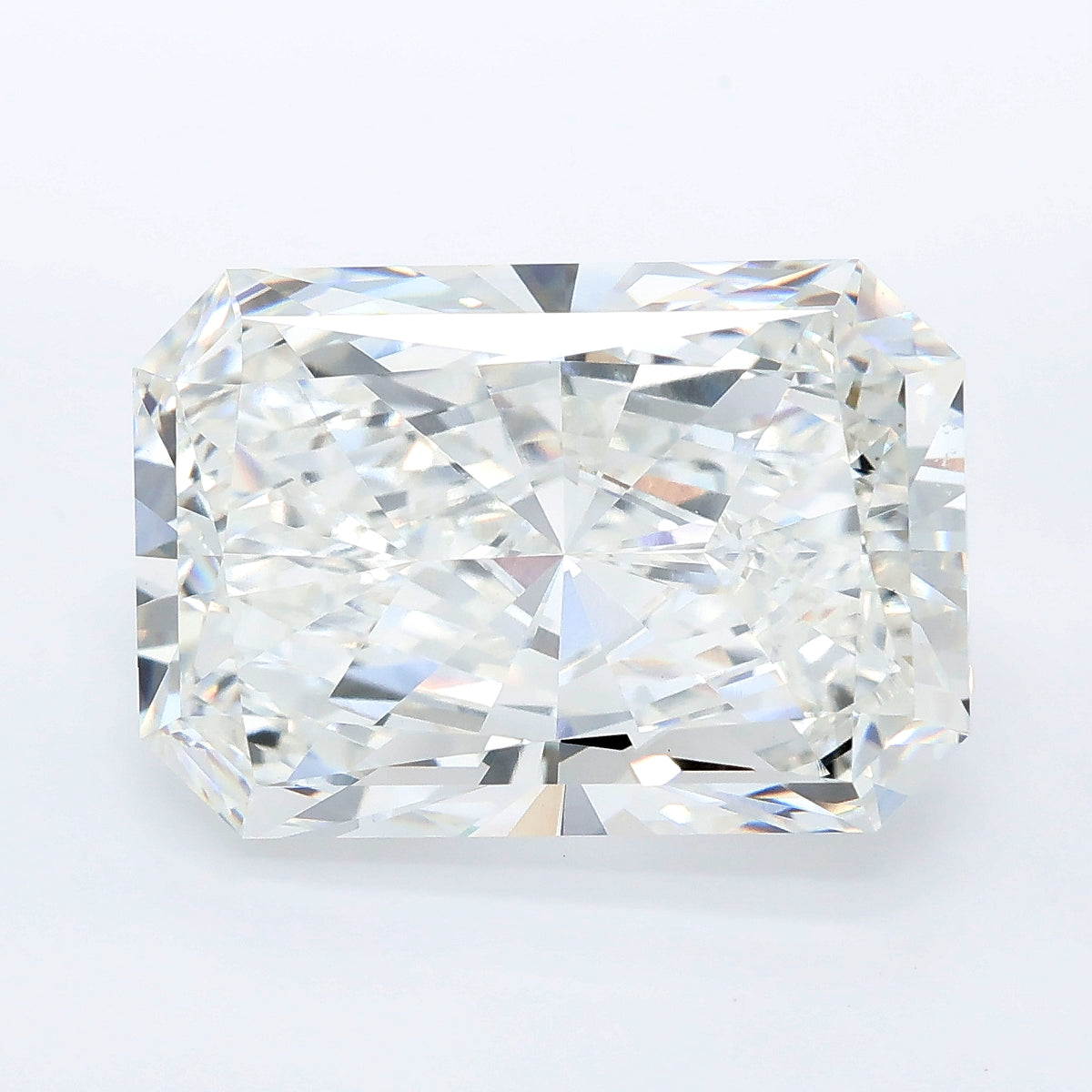 10.06 carat radiant lab grown diamond F color VS1 clarity