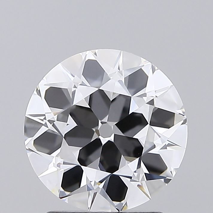 2.01 carat old european lab grown diamond D color VVS1 clarity