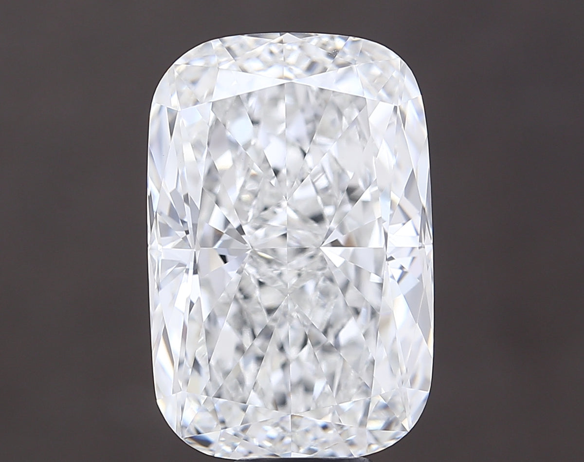 12.04 carat cushion lab grown diamond E color VVS2 clarity