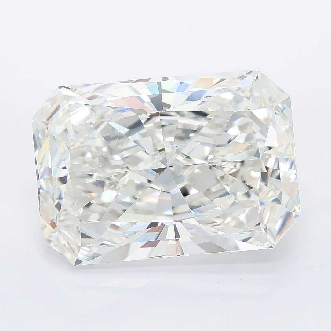 7.25 carat radiant lab grown diamond F color VS1 clarity