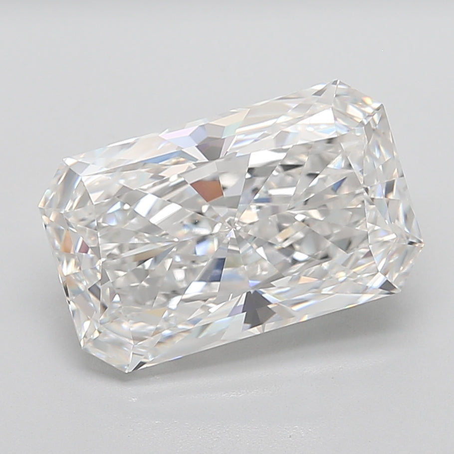 9.02 carat radiant lab grown diamond F color VVS2 clarity