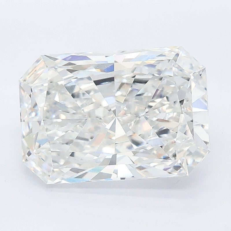3.09 carat radiant lab grown diamond D color VVS2 clarity