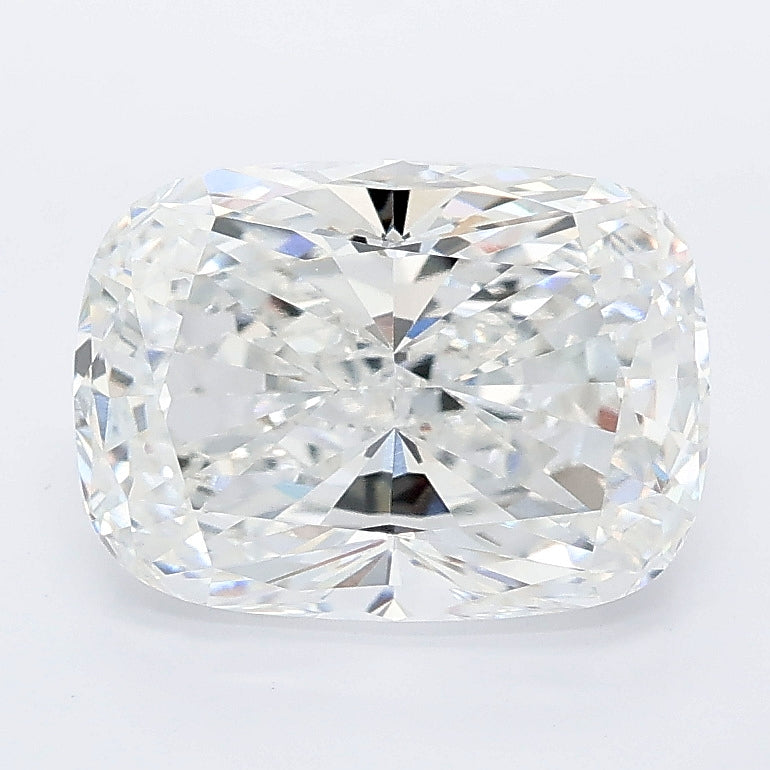 3.08 carat cushion lab grown diamond E color VVS2 clarity