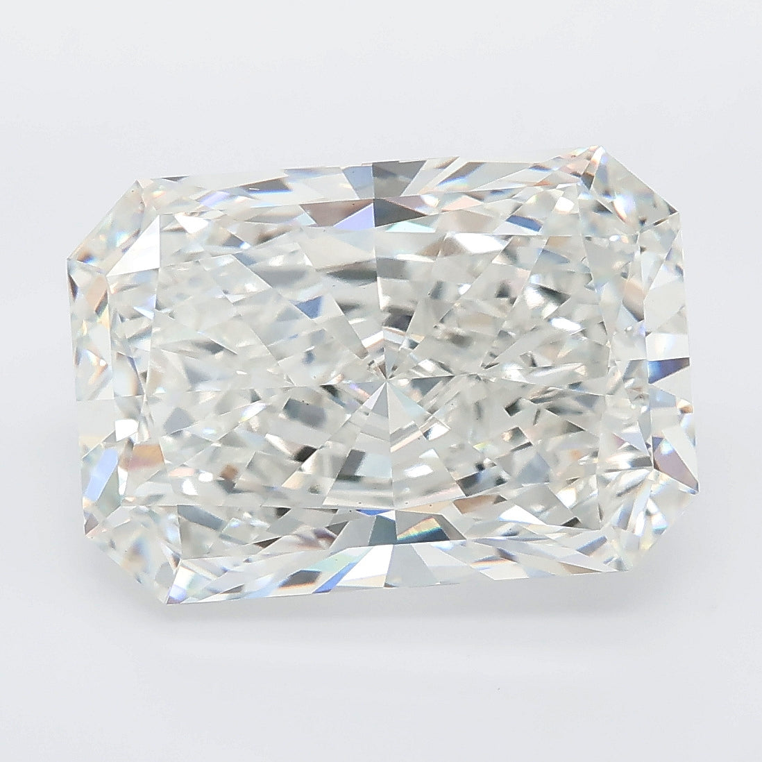 8.05 carat radiant lab grown diamond F color VS1 clarity
