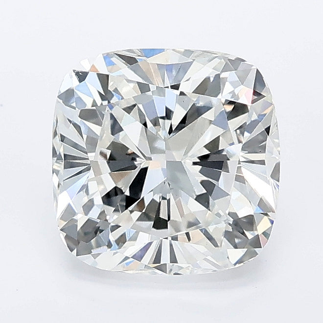 2.06 carat cushion lab grown diamond F color VVS2 clarity