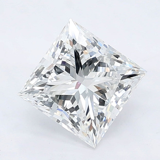 1.08 carat princess lab grown diamond E color VVS2 clarity