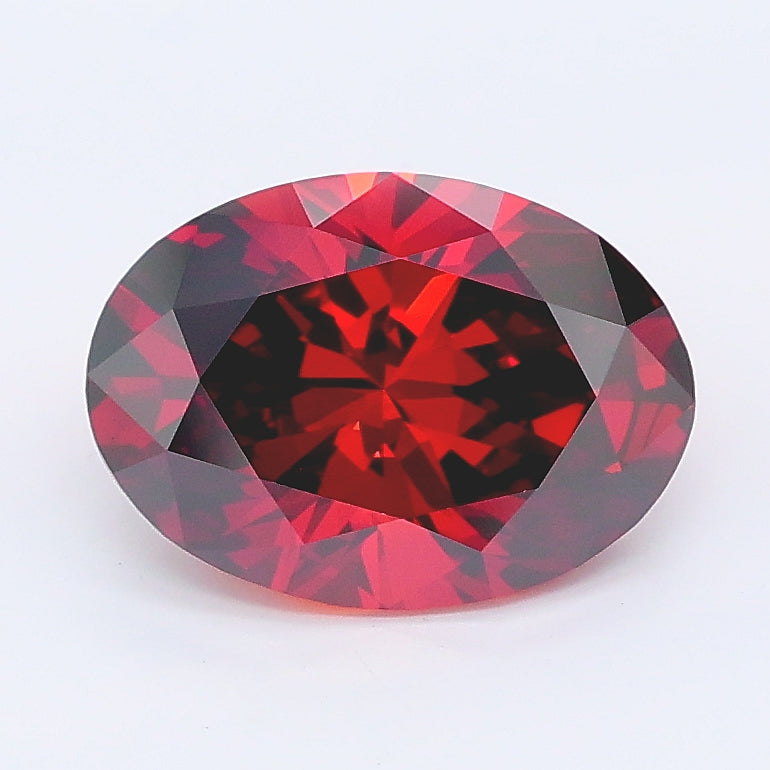 1.99 carat fancy deep orange oval lab grown diamond VS1 clarity
