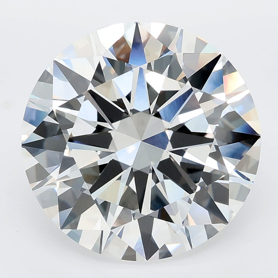 8.02 carat round lab grown diamond E color VVS2 clarity