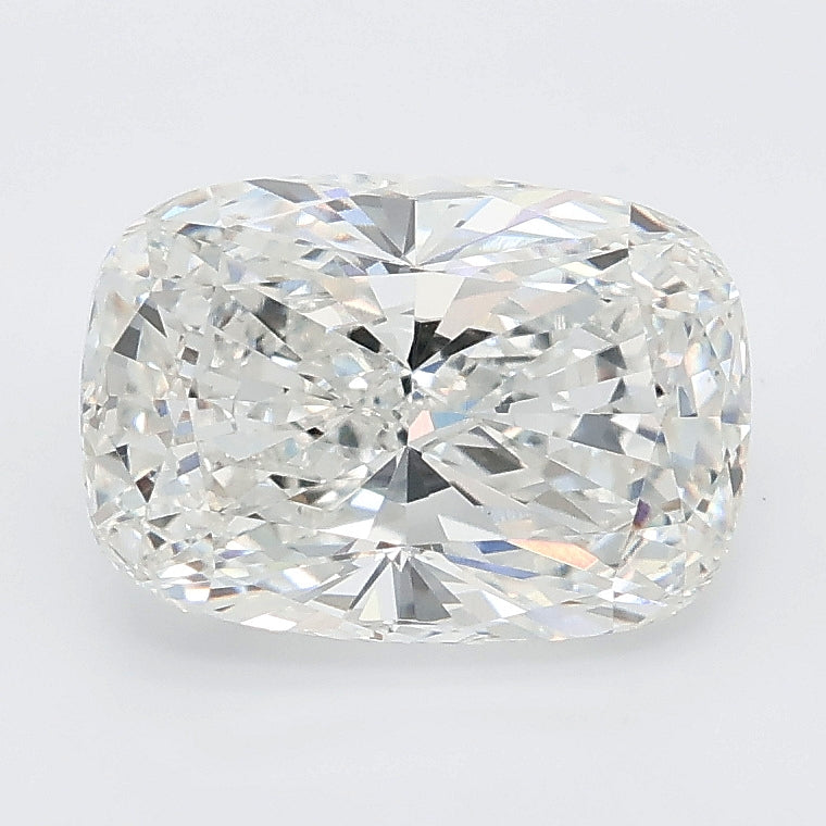 2.59 carat cushion lab grown diamond F color VVS2 clarity