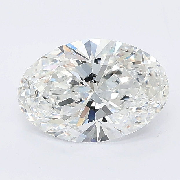 1.10 carat oval lab grown diamond E color VVS2 clarity
