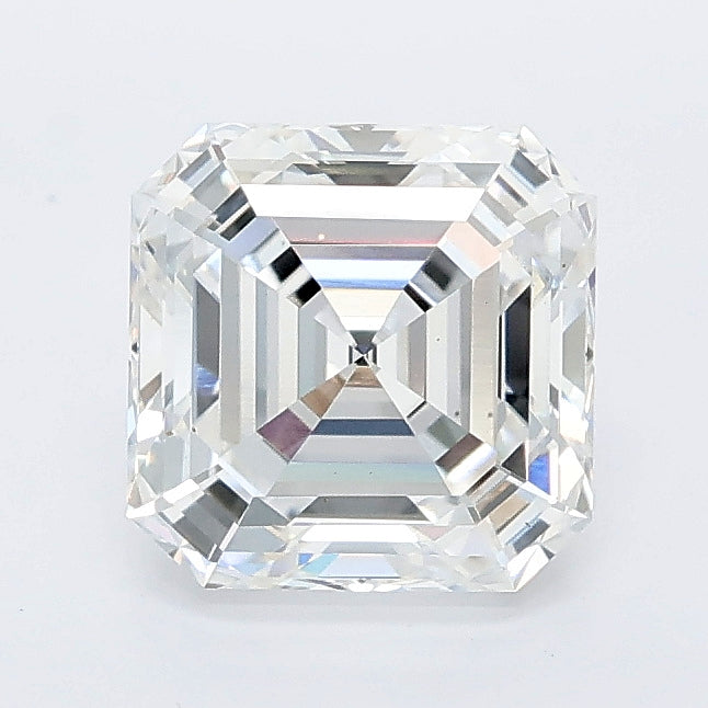 1.88 carat asscher lab grown diamond E color VVS2 clarity