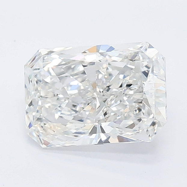 1.28 carat radiant lab grown diamond E color VVS2 clarity