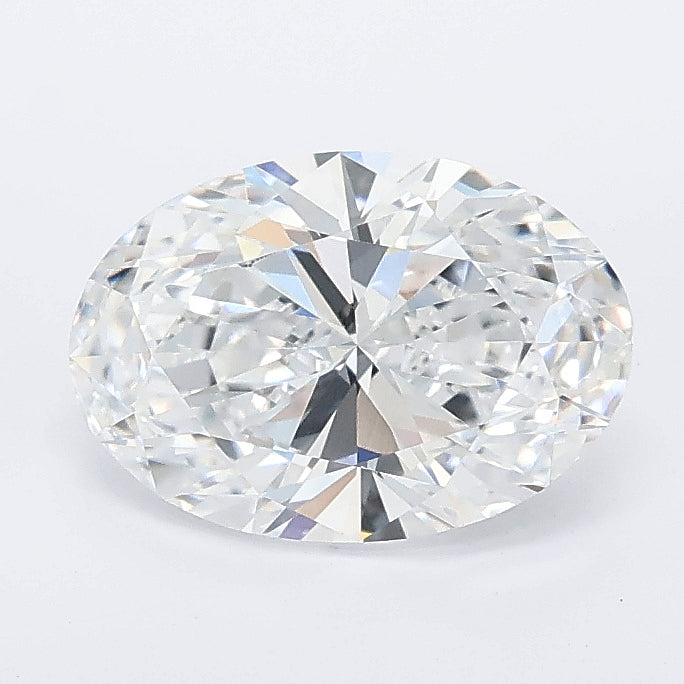 1.51 carat oval lab grown diamond D color VVS2 clarity