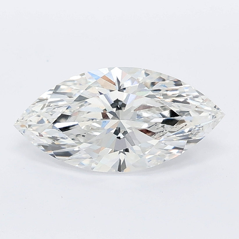 1.52 carat marquise lab grown diamond F color VVS2 clarity