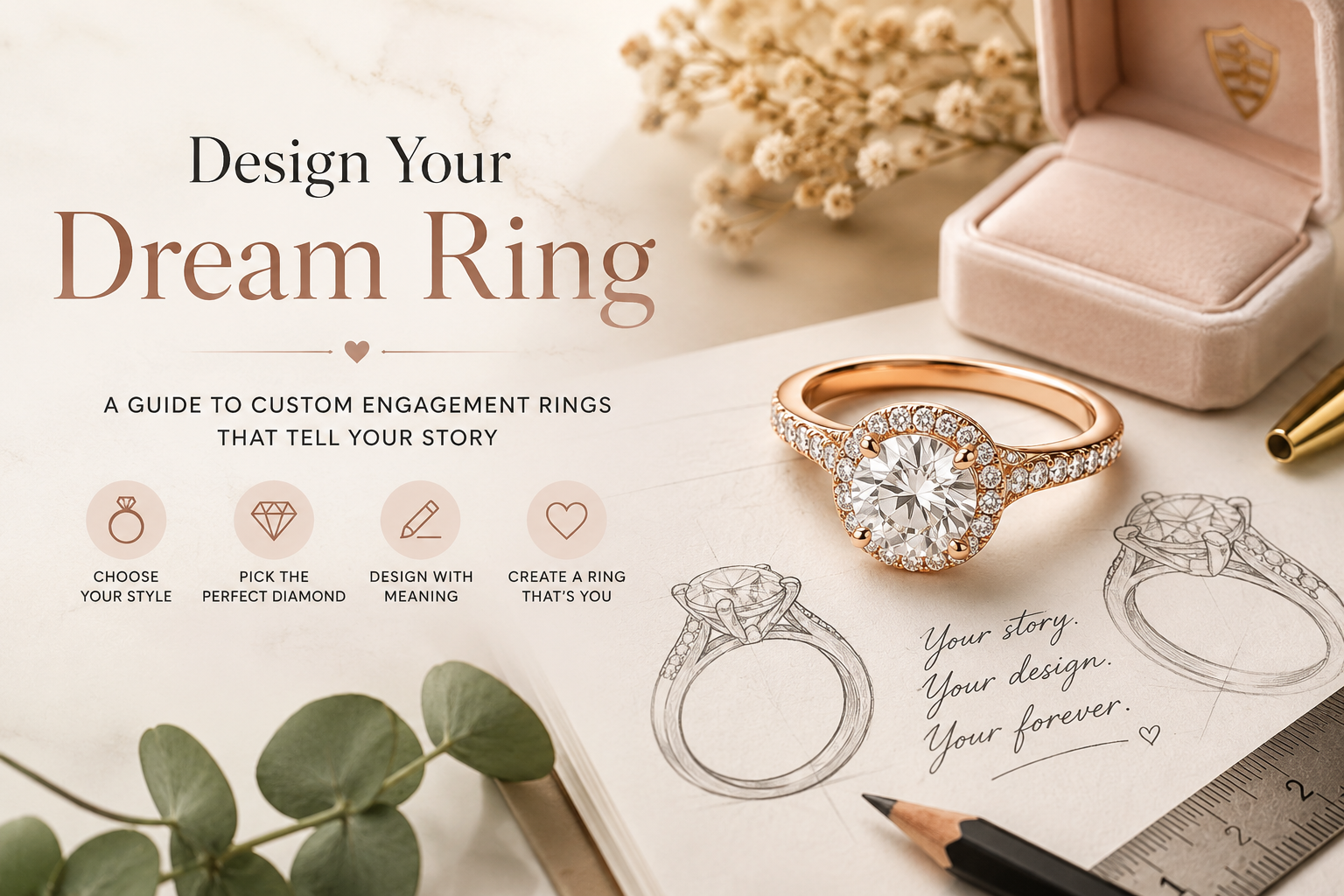 Designing an Engagement Ring That Tells Your Love Story