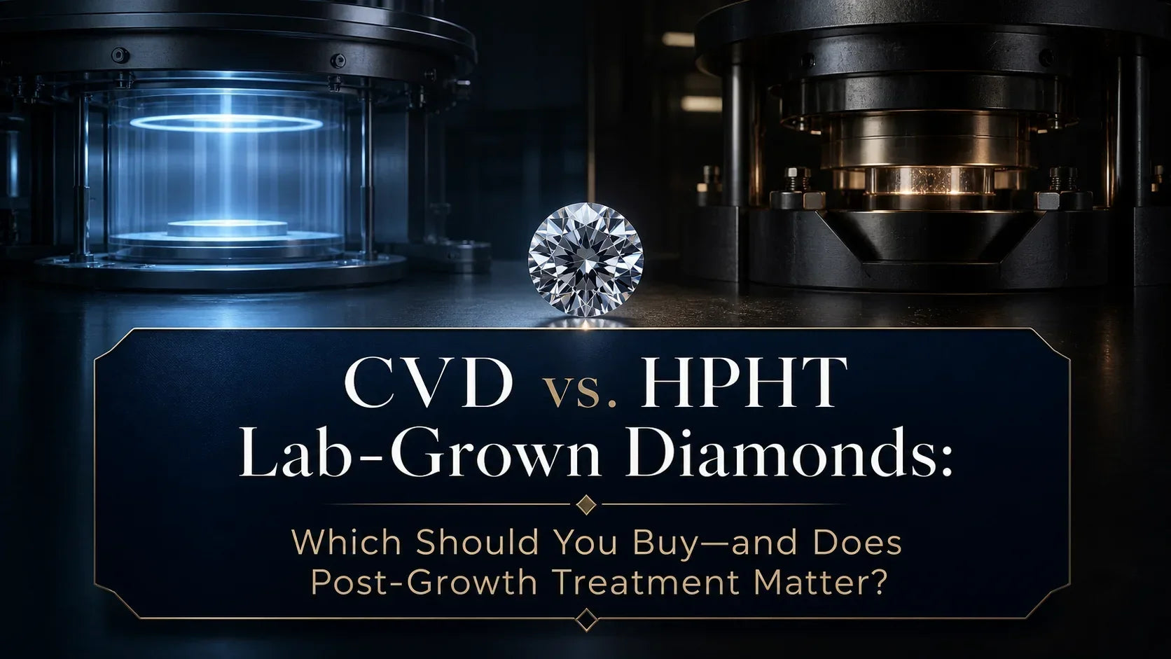 CVD vs. HPHT Lab-Grown Diamonds: Which Should You Buy—and Does Post-Growth Treatment Matter?