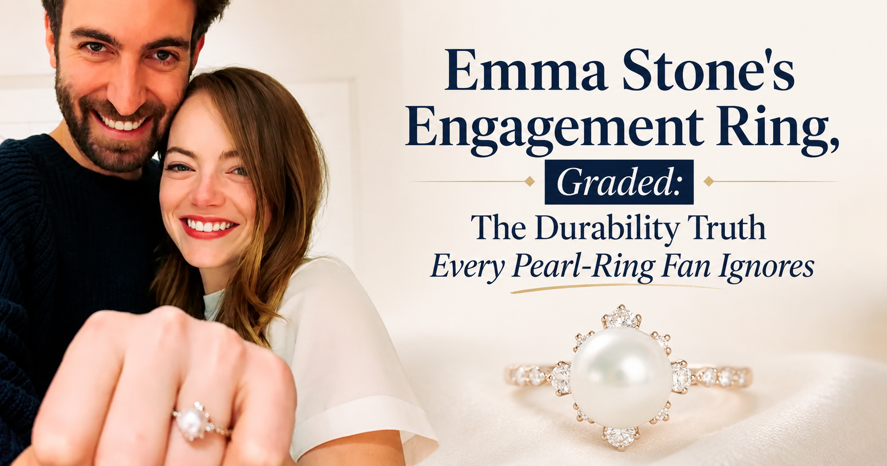 Emma Stone's Engagement Ring, Graded: The Durability Truth Every Pearl-Ring Fan Ignores