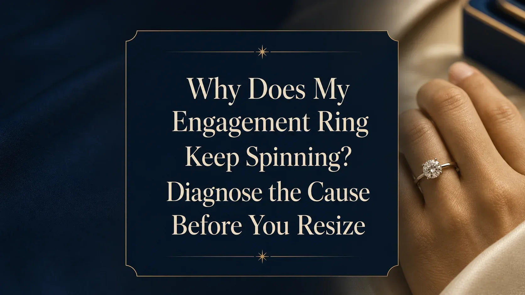 Why Does My Engagement Ring Keep Spinning? Diagnose the Cause Before You Resize