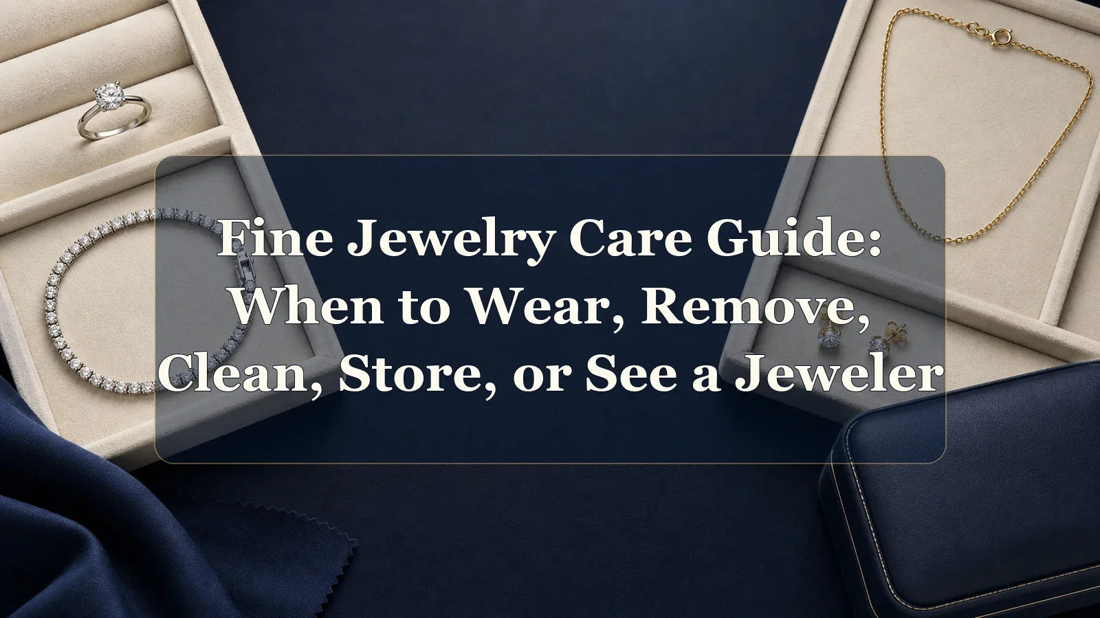 Fine Jewelry Care Guide: When to Wear, Remove, Clean, Store, or See a Jeweler