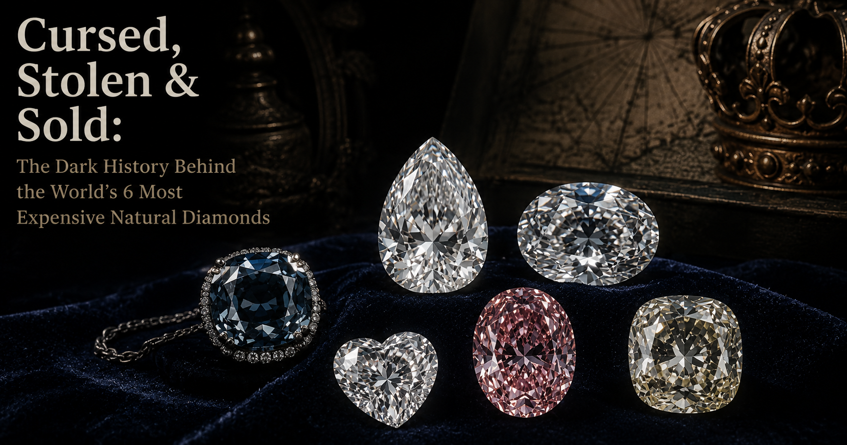 Cursed, Stolen & Sold: The Dark History Behind the World's 6 Most Expensive Natural Diamonds