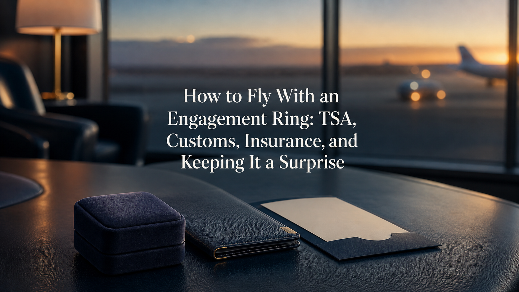 How to Fly With an Engagement Ring: TSA, Customs, Insurance, and Keeping It a Surprise