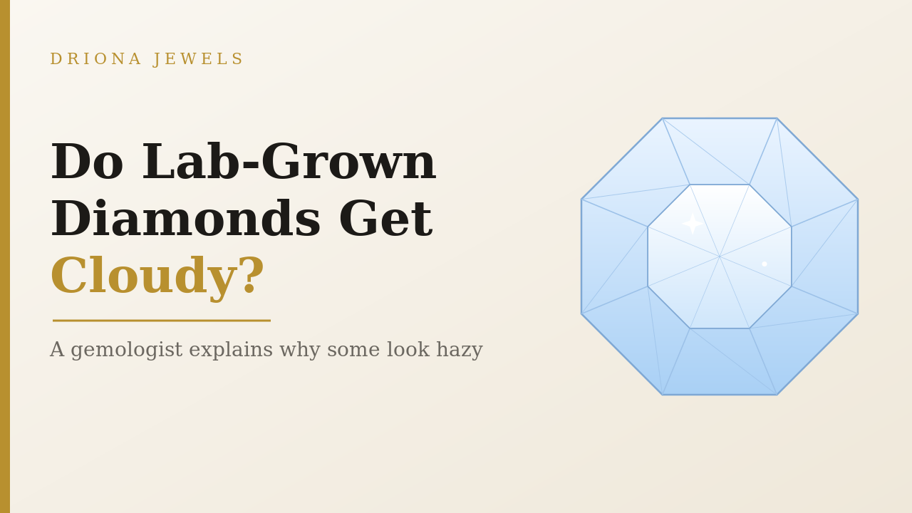 Do Lab-Grown Diamonds Get Cloudy? Why Some Look Hazy (and How to Avoid It)