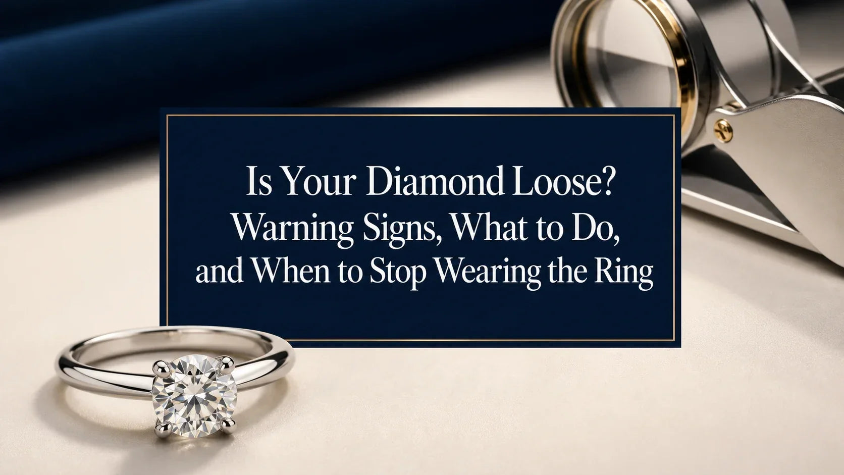 Is Your Diamond Loose? Warning Signs, What to Do, and When to Stop Wearing the Ring