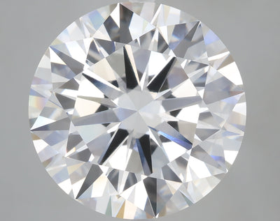 14.23 carat round lab grown diamond F color VS1 clarity