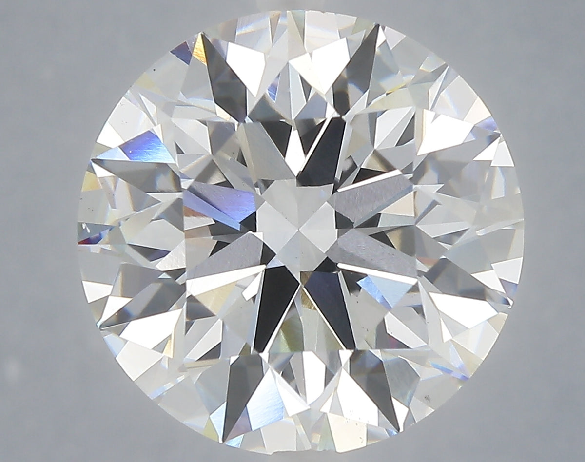 10.53 carat round lab grown diamond F color VS1 clarity