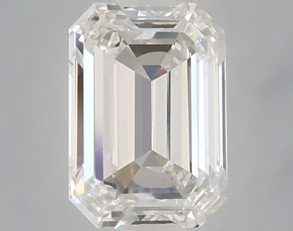 1.03 carat emerald lab grown diamond F color VVS1 clarity