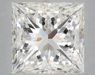10.58 carat princess lab grown diamond F color VVS1 clarity
