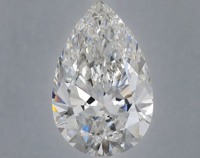 11.11 carat pear lab grown diamond E color VS2 clarity