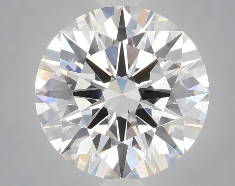 2.70 carat round lab grown diamond E color VS1 clarity