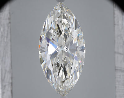 14.02 carat marquise lab grown diamond G color VS2 clarity