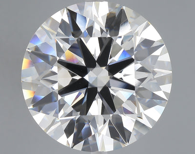 24.52 carat round lab grown diamond H color VS1 clarity