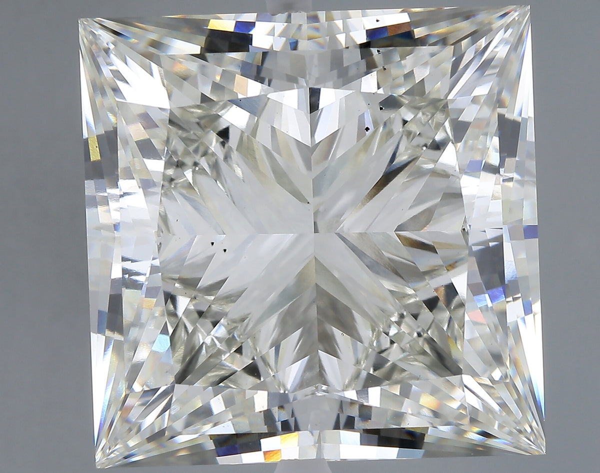 48.04 carat princess lab grown diamond I color VS2 clarity