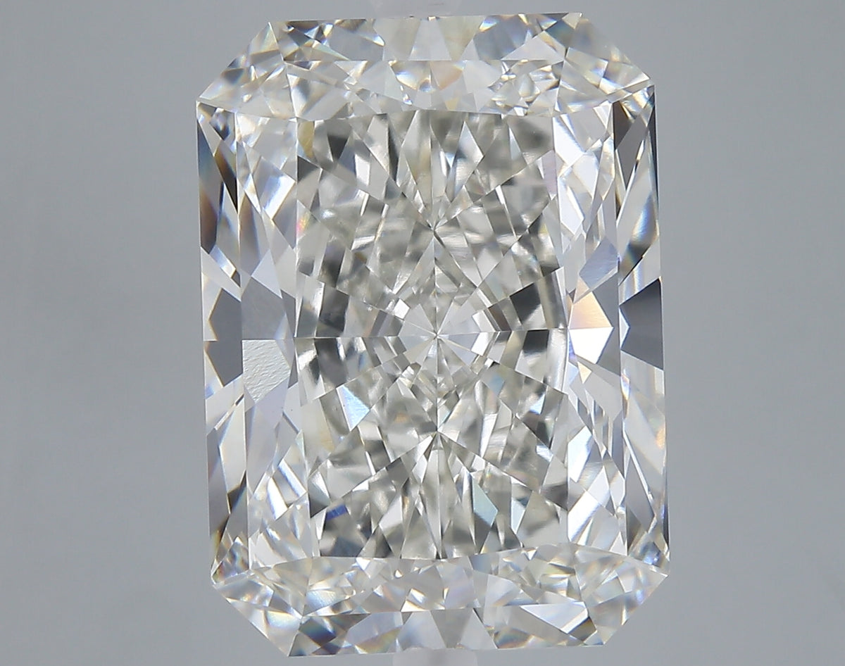 14.02 carat radiant lab grown diamond G color VS1 clarity