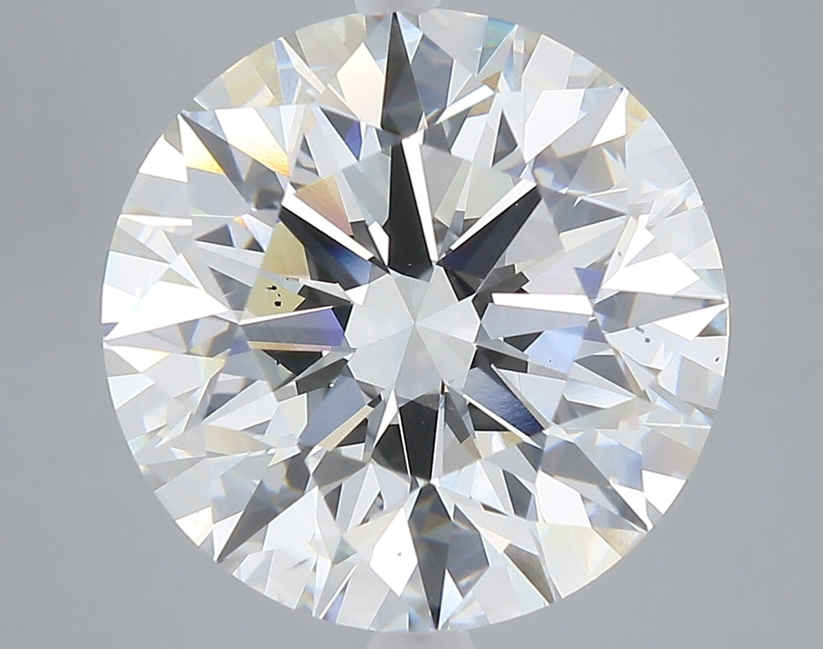 10.00 carat round lab grown diamond F color VS2 clarity
