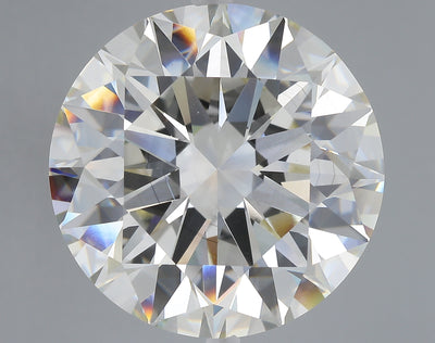 30.57 carat round lab grown diamond J color VS1 clarity