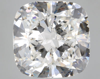 38.88 carat cushion lab grown diamond G color VS2 clarity