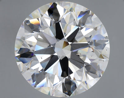 50.34 carat round lab grown diamond H color VS2 clarity