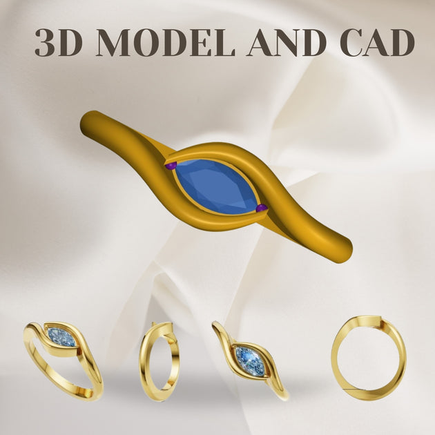 CAD Services – Get a 3D View of Your Dream Jewelry Before It's Created